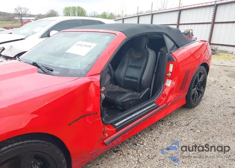 2011 Chevrolet Camaro 2Ss из США, поврежденный, VIN 2G1FK3DJ8B9207424